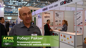Robert Reisig, Regional Director for CIS at KRONEN (Germany)